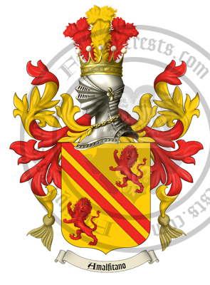Amalfitano Coat of Arms