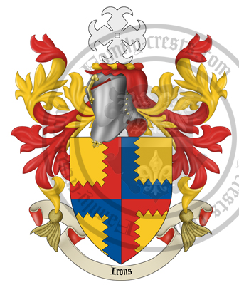 Irons Coat of Arms